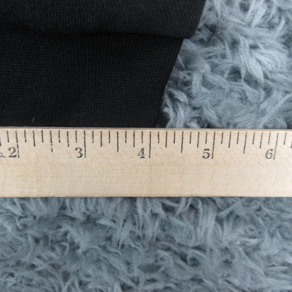 Nike Pants Womens Small Black Club Fleece Joggers Sweatpants Ankle 27x26.5*